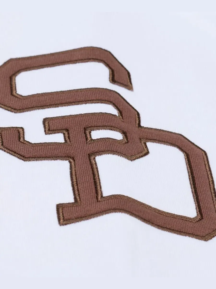 Флисовая худи Mitchell & Ness San Diego Padres Cooperstown Collection — изображение 2 из 4, белый