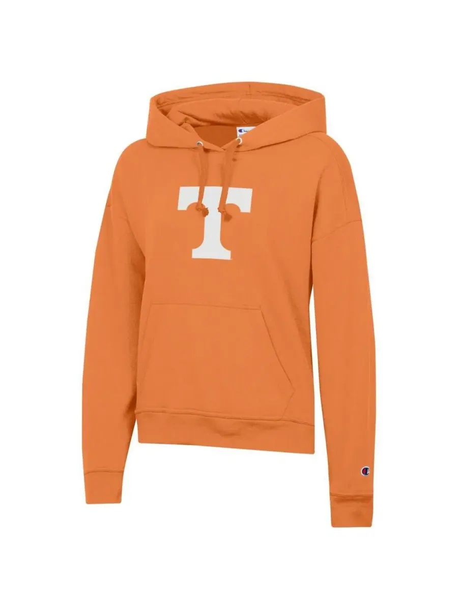 Худи из флиса Powerblend с принтом Tennessee Volunteers Champion — изображение 2 из 3, оранжевый