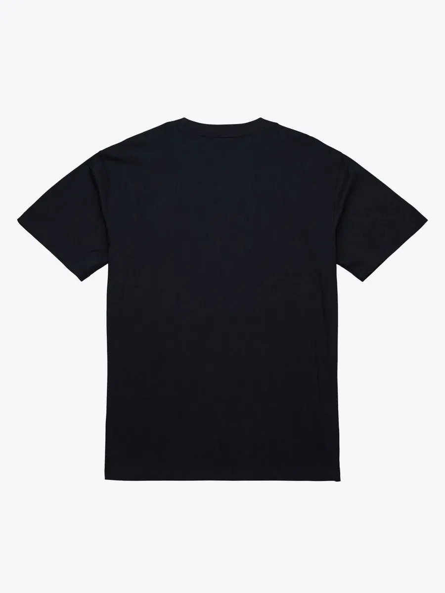 Футболка с принтом Vintage Wordmark Mitchell & Ness — изображение 2 из 2, черный