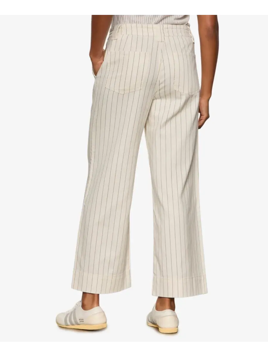 Брюки широкие укороченные Petite Lily Wide-Leg Cropped Sanctuary, Setting Sun Stripe — изображение 5 из 5