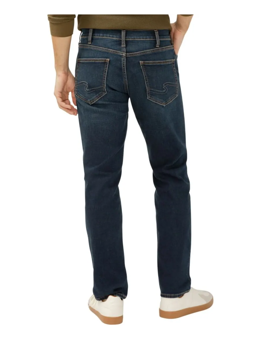 Мужские джинсы Eddie Classic Athletic Fit Tapered Leg Silver Jeans Co, Twister — изображение 3 из 3