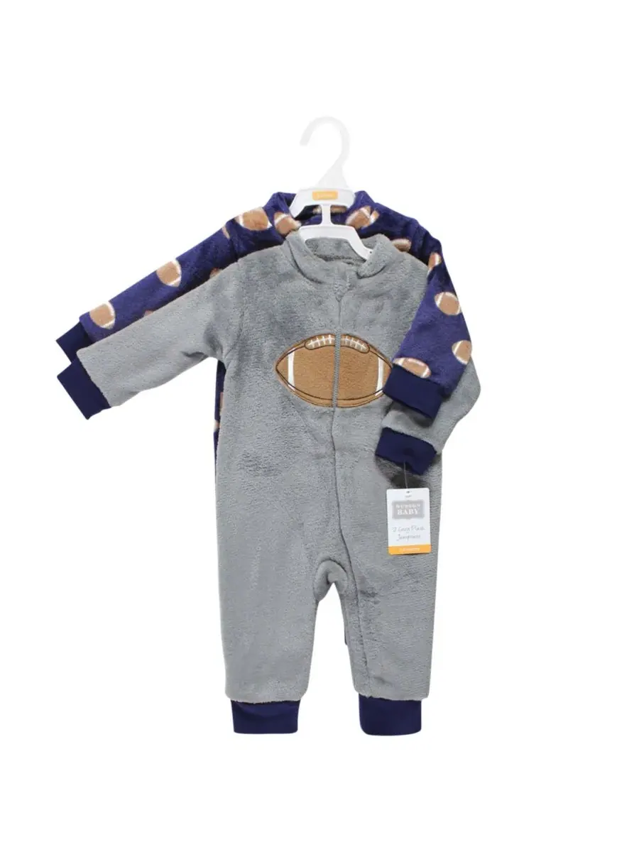 Уютный цельный шезлонг Hudson Baby, Football — изображение 2 из 3