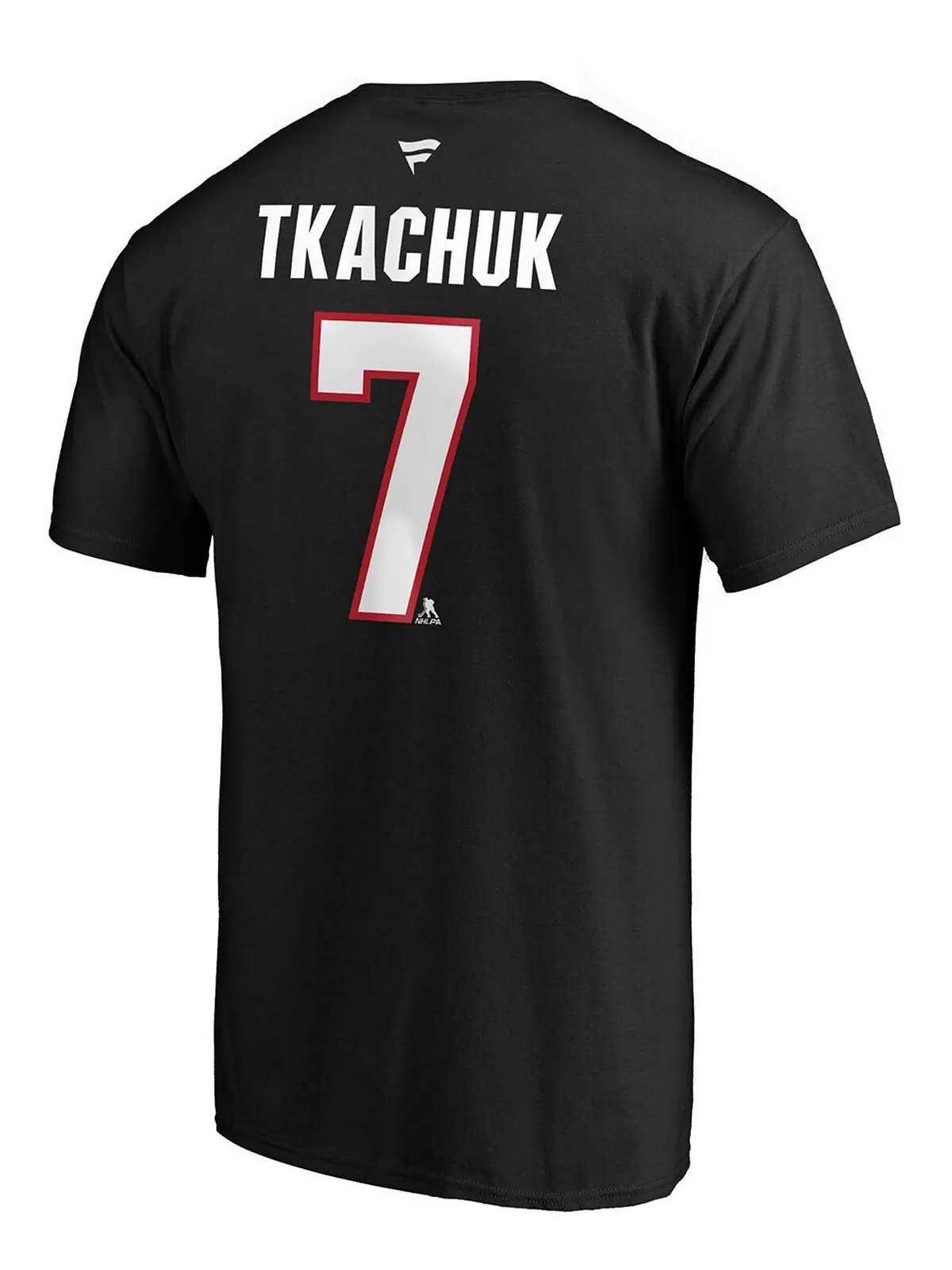 Мужская футболка brady tkachuk black ottawa senators authentic stack name and number Fanatics — изображение 3 из 4, черный