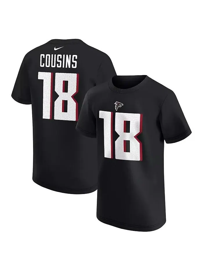 Футболка с именем игрока и номером Кирка Казинса из Big Boys and Girls Atlanta Falcons Nike — изображение 1 из 3