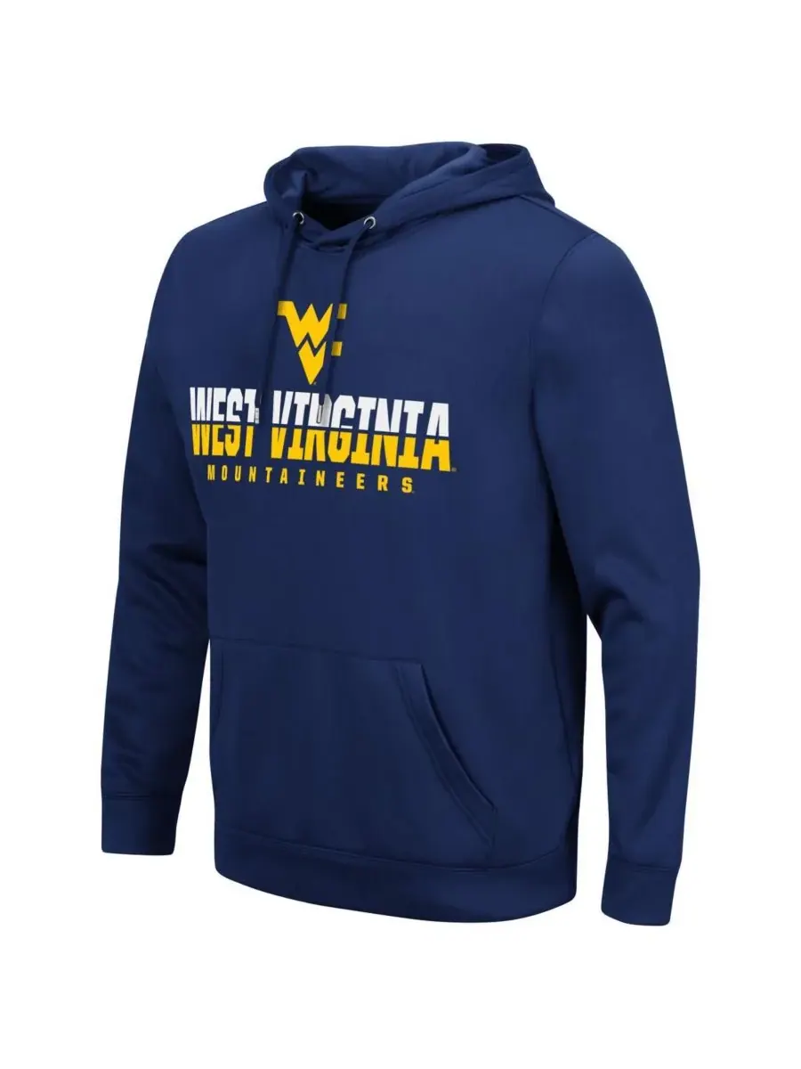 Мужская толстовка с капюшоном West Virginia Mountaineers Lantern Colosseum — изображение 2 из 5, темно-синий