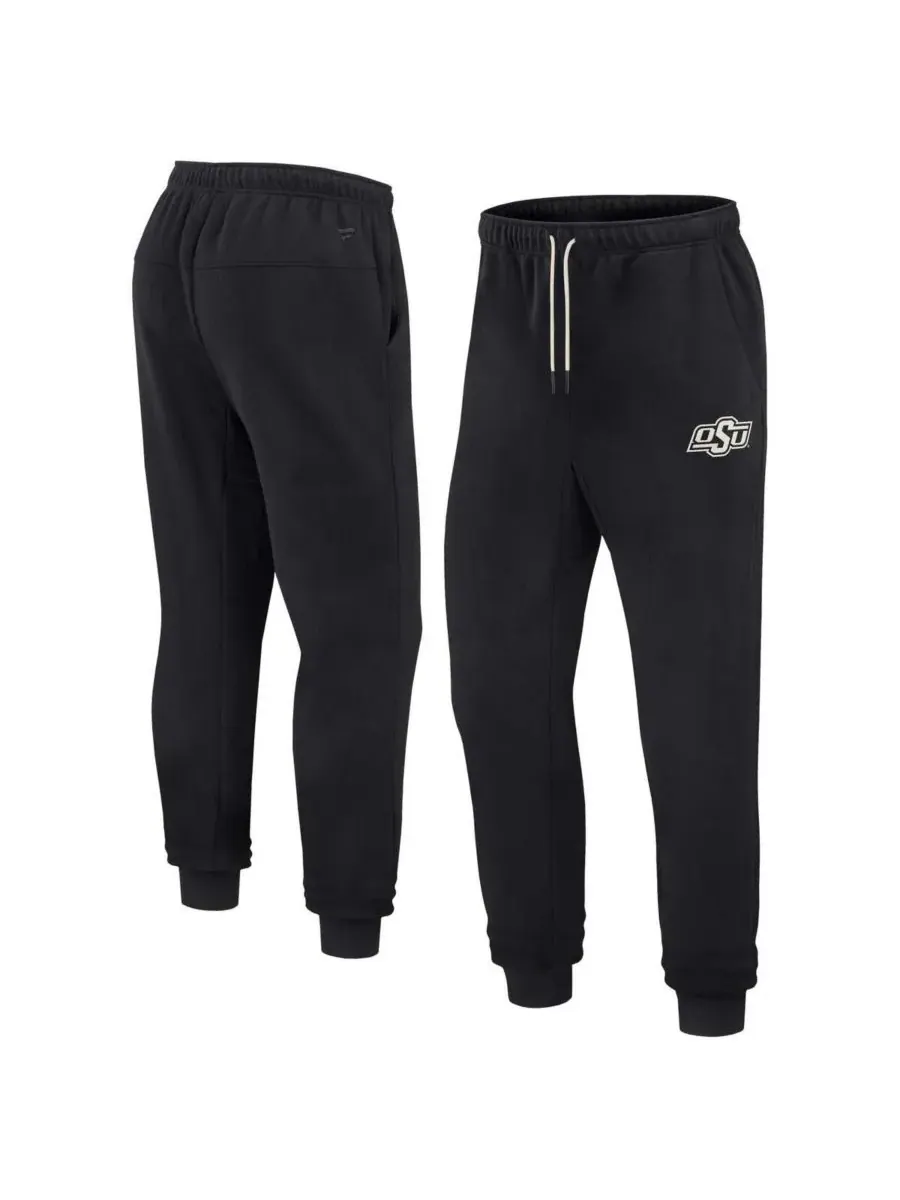Fanatics Signature Мужские и женские черные спортивные брюки из супермягкого флиса с символикой — изображение 1 из 3, черный