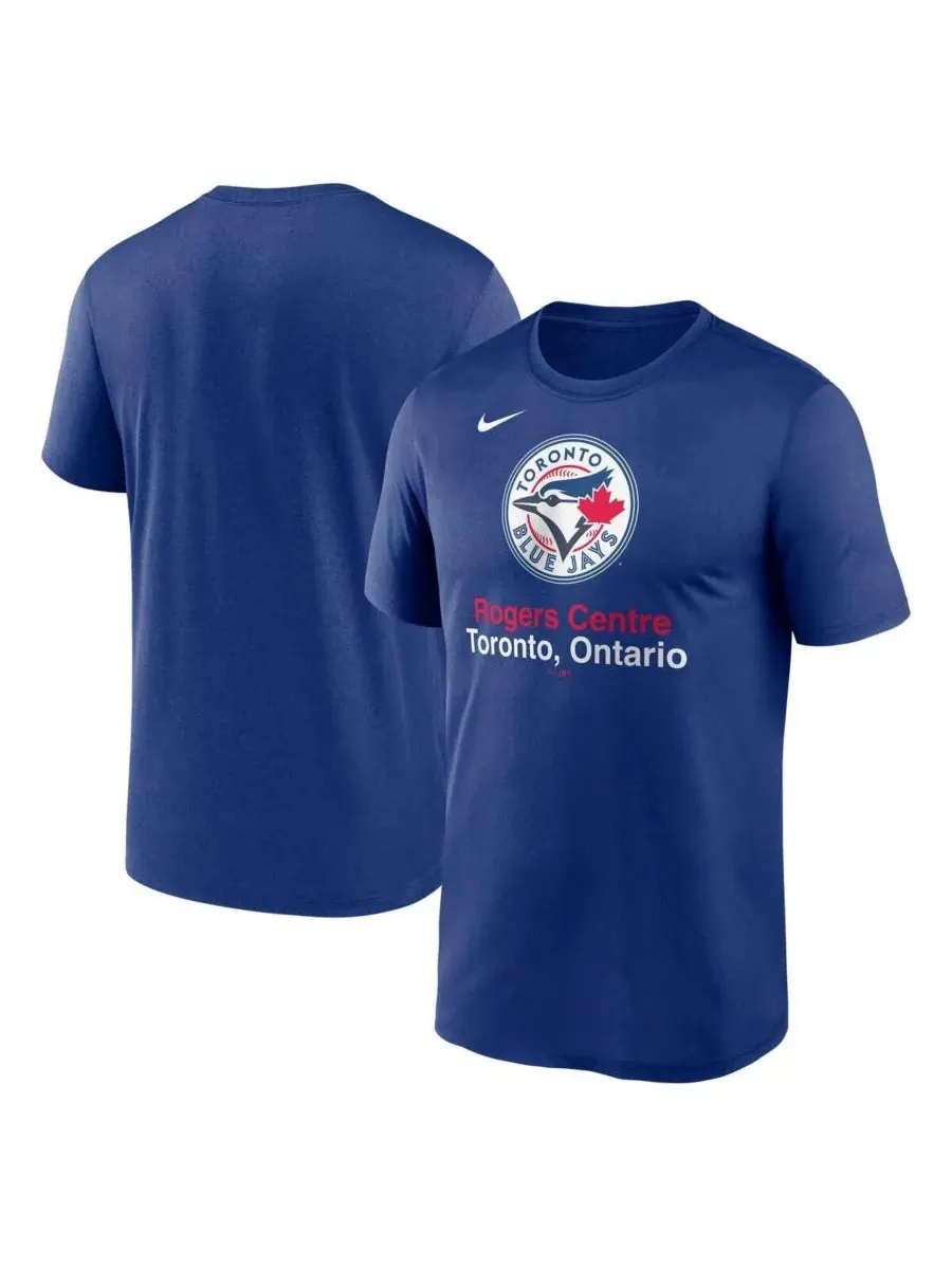 Nike Мужская футболка Royal Toronto Blue Jays Stadium Legend Performance — изображение 1 из 3, королевский