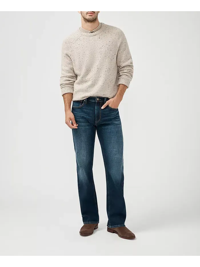 Мужские джинсы Zac Relaxed Fit Straight Leg Silver Jeans Co. — изображение 4 из 9