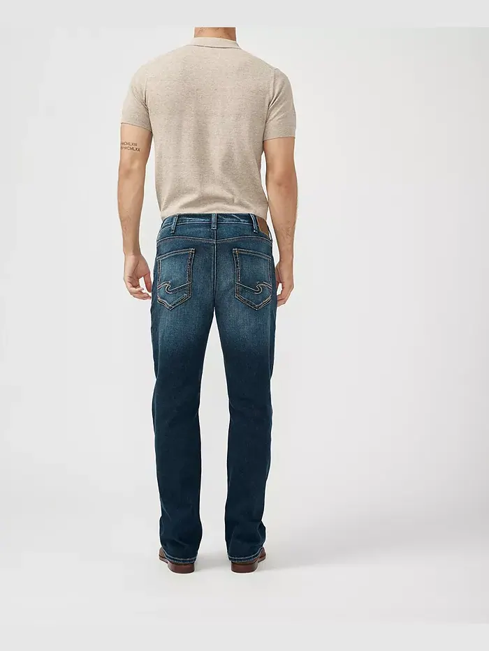 Мужские джинсы Zac Relaxed Fit Straight Leg Silver Jeans Co. — изображение 5 из 9