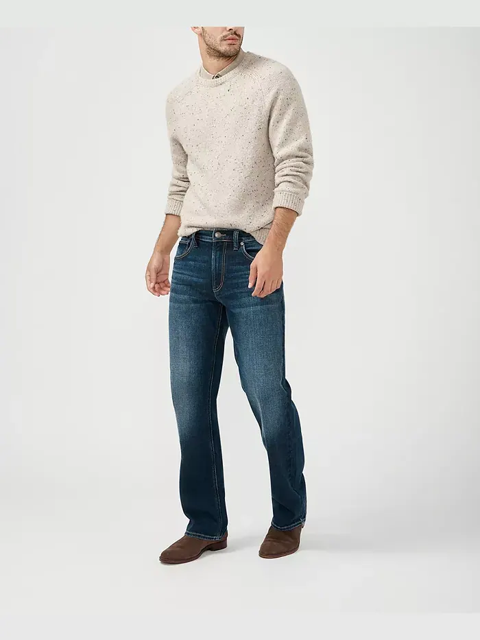Мужские джинсы Zac Relaxed Fit Straight Leg Silver Jeans Co. — изображение 6 из 9