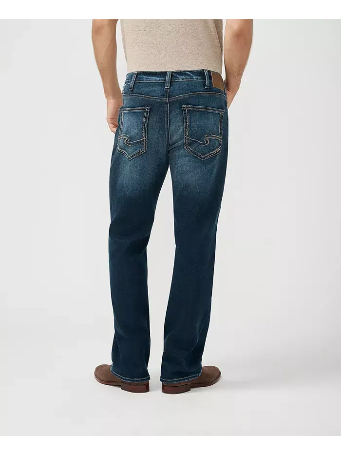 Мужские джинсы Zac Relaxed Fit Straight Leg Silver Jeans Co. — изображение 8 из 9