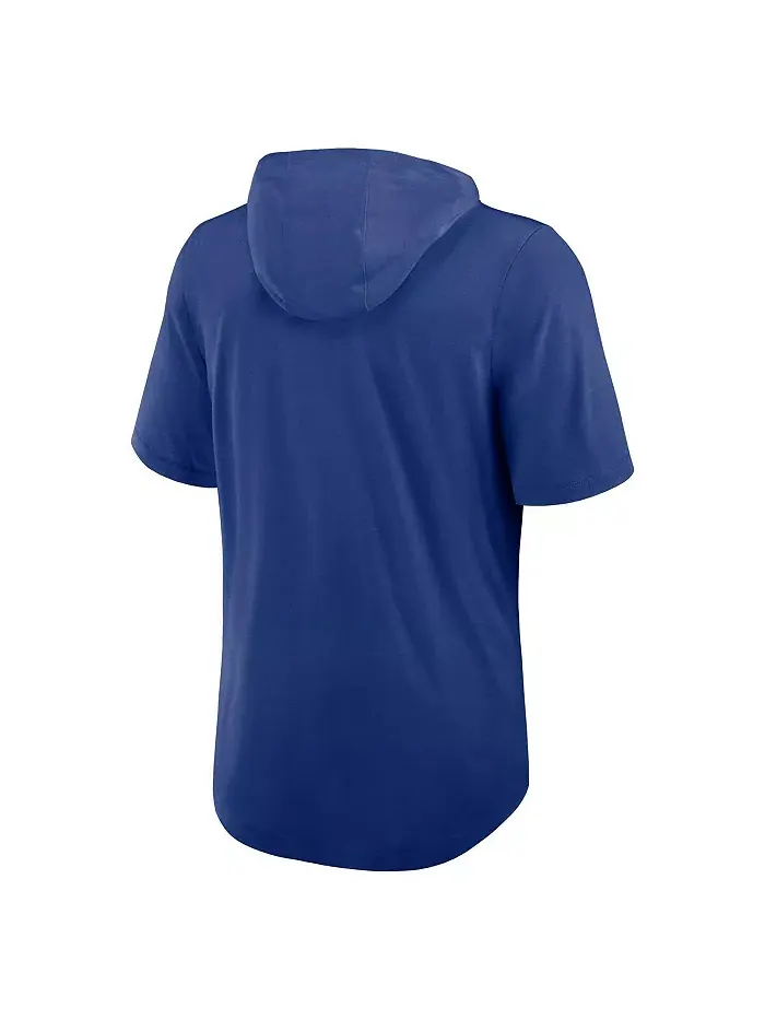 Мужская толстовка-футболка Royal New York Giants Lockup Tri-Blend Nike — изображение 3 из 3