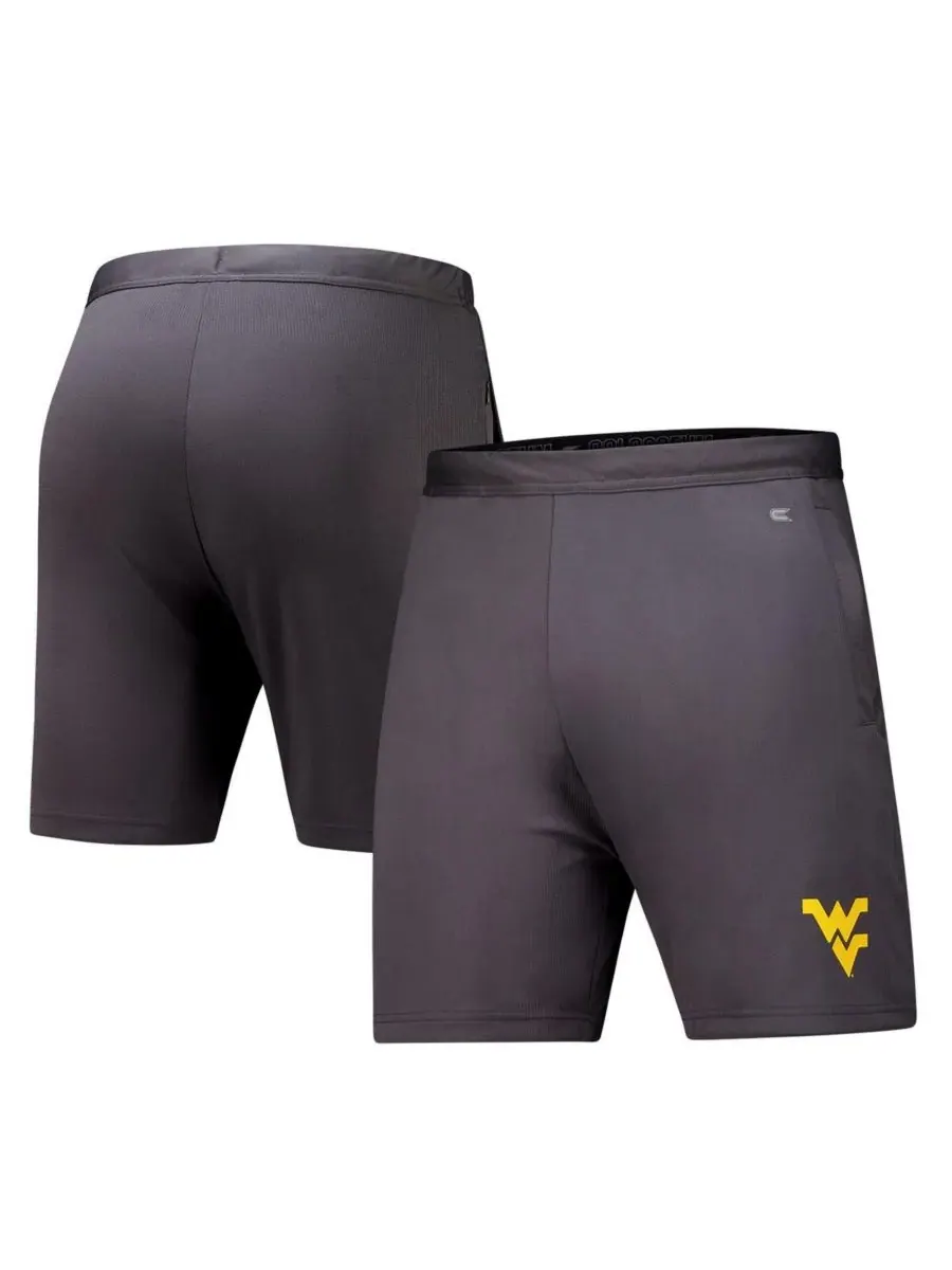 Colosseum Мужские шорты цвета хаки West Virginia Mountaineers Forget Shorts — изображение 1 из 3, темно-серый
