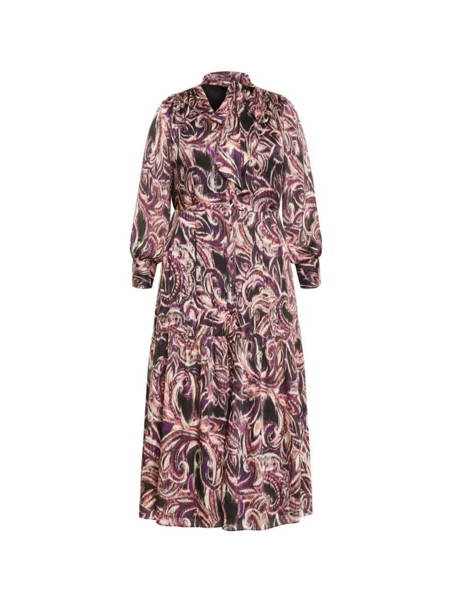 Макси-платье Сюзанн больших размеров CITY CHIC, Vintage paisley — изображение 4 из 5