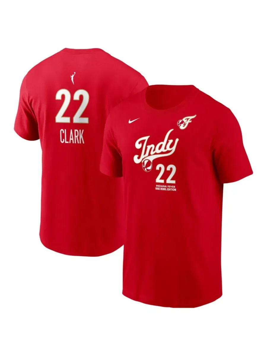 Футболка с длинным рукавом Caitlin Clark Rebel Edition Nike — изображение 1 из 3, красный