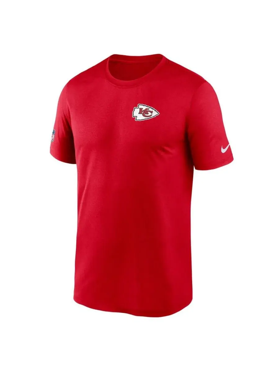 Футболка Nike Kansas City Chiefs с логотипом — изображение 2 из 3, красный