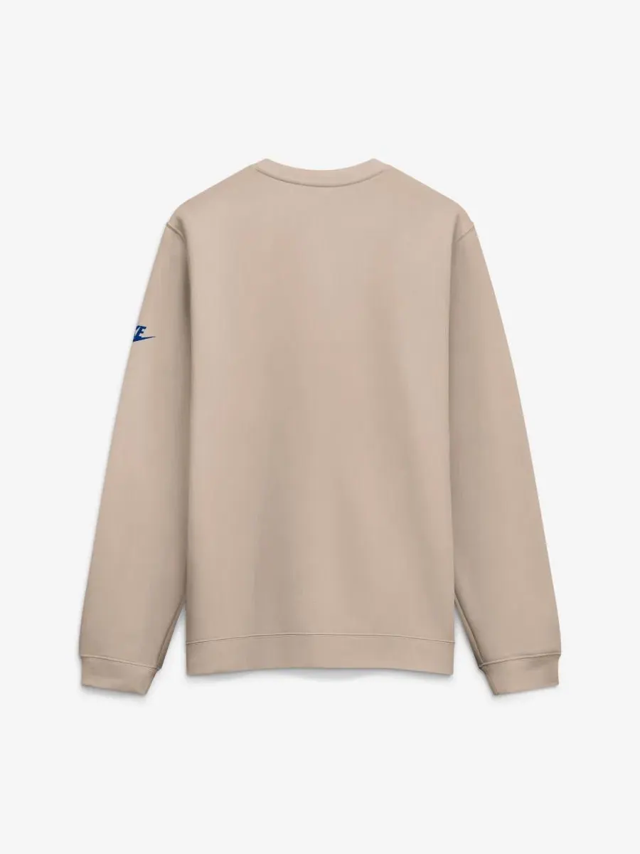 Свитшот Nike с вышивкой I-Formation Rewind Club Crew — изображение 2 из 2, бежевый