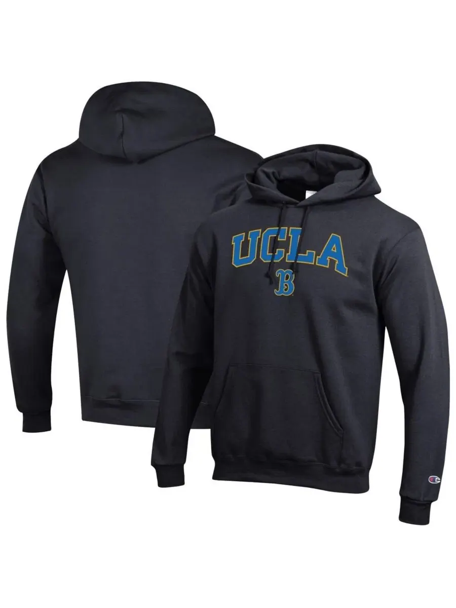 Толстовка с капюшоном UCLA Bruins Arch Over Logo Champion — изображение 1 из 3, черный