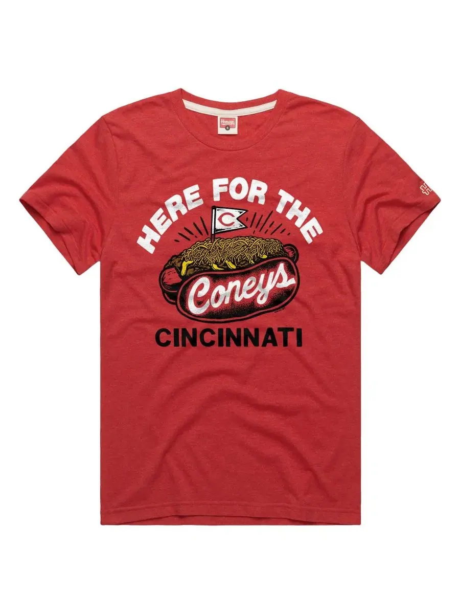 Футболка с принтом Cincinnati Reds Hyperlocal Homage — изображение 1 из 1, красный