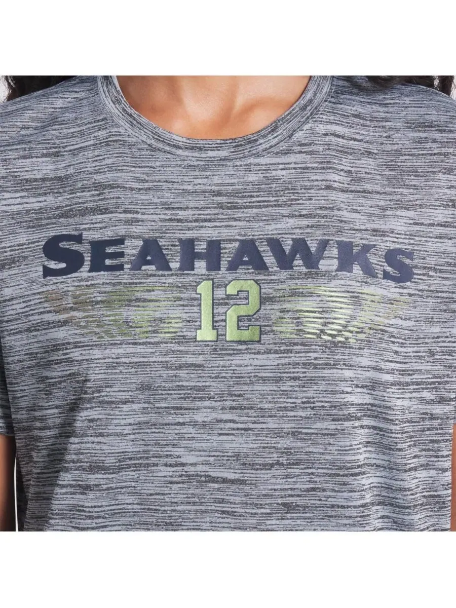 Nike Женская футболка Wolf Gray Seattle Seahawks 2025 Rivalries Collection Sideline Velocity Dri-FIT — изображение 4 из 5
