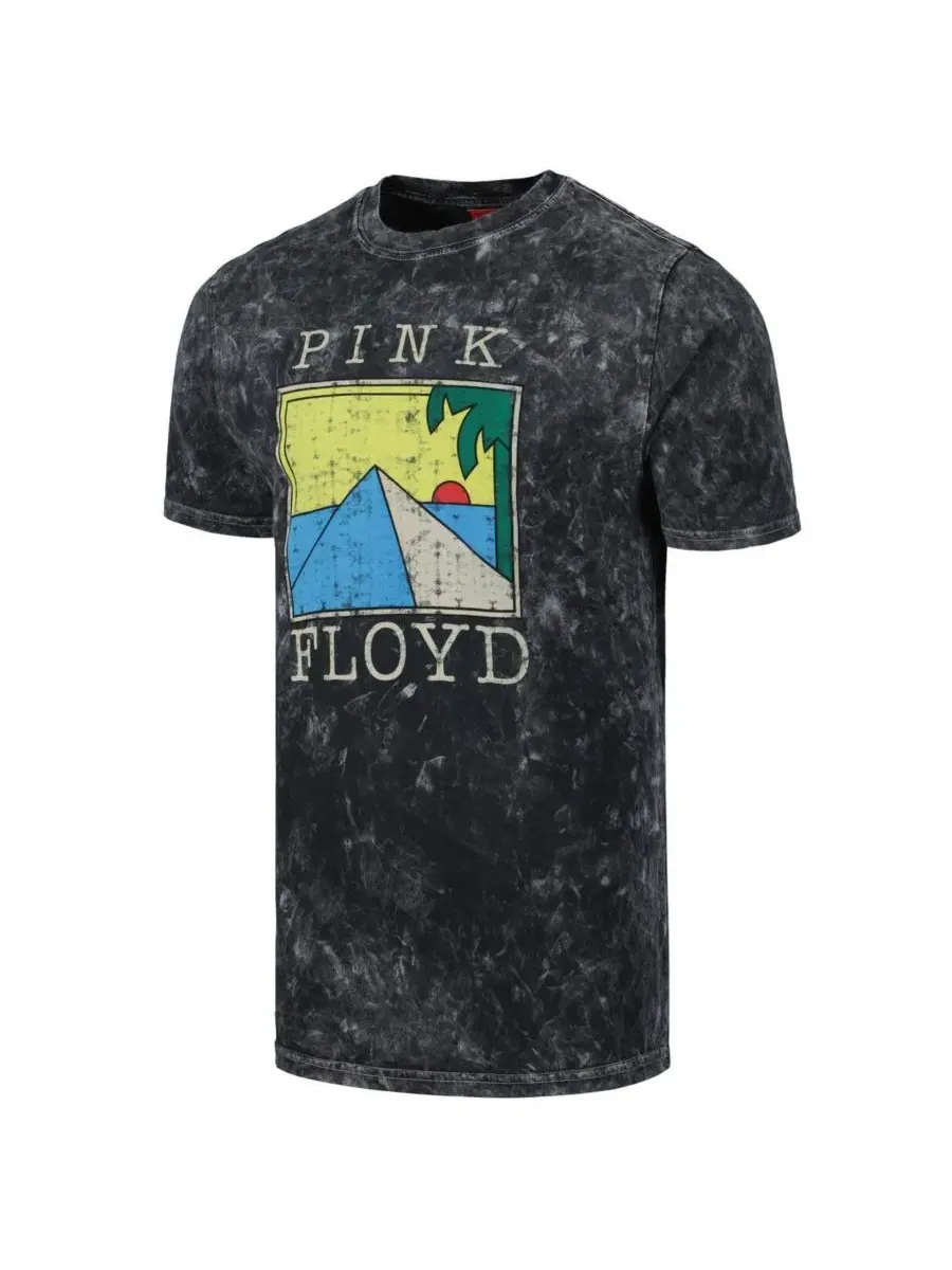 American Needle Мужская и женская черная футболка Pink Floyd Mineral — изображение 3 из 3, черный