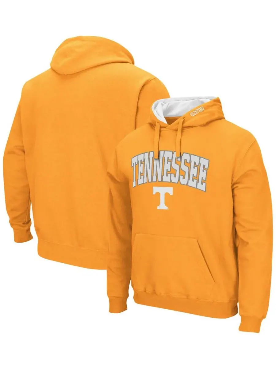 Мужская толстовка с капюшоном Tennessee Volunteers Arch Logo 3.0 Colosseum — изображение 1 из 5, оранжевый