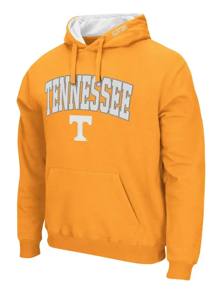 Мужская толстовка с капюшоном Tennessee Volunteers Arch Logo 3.0 Colosseum — изображение 2 из 5, оранжевый