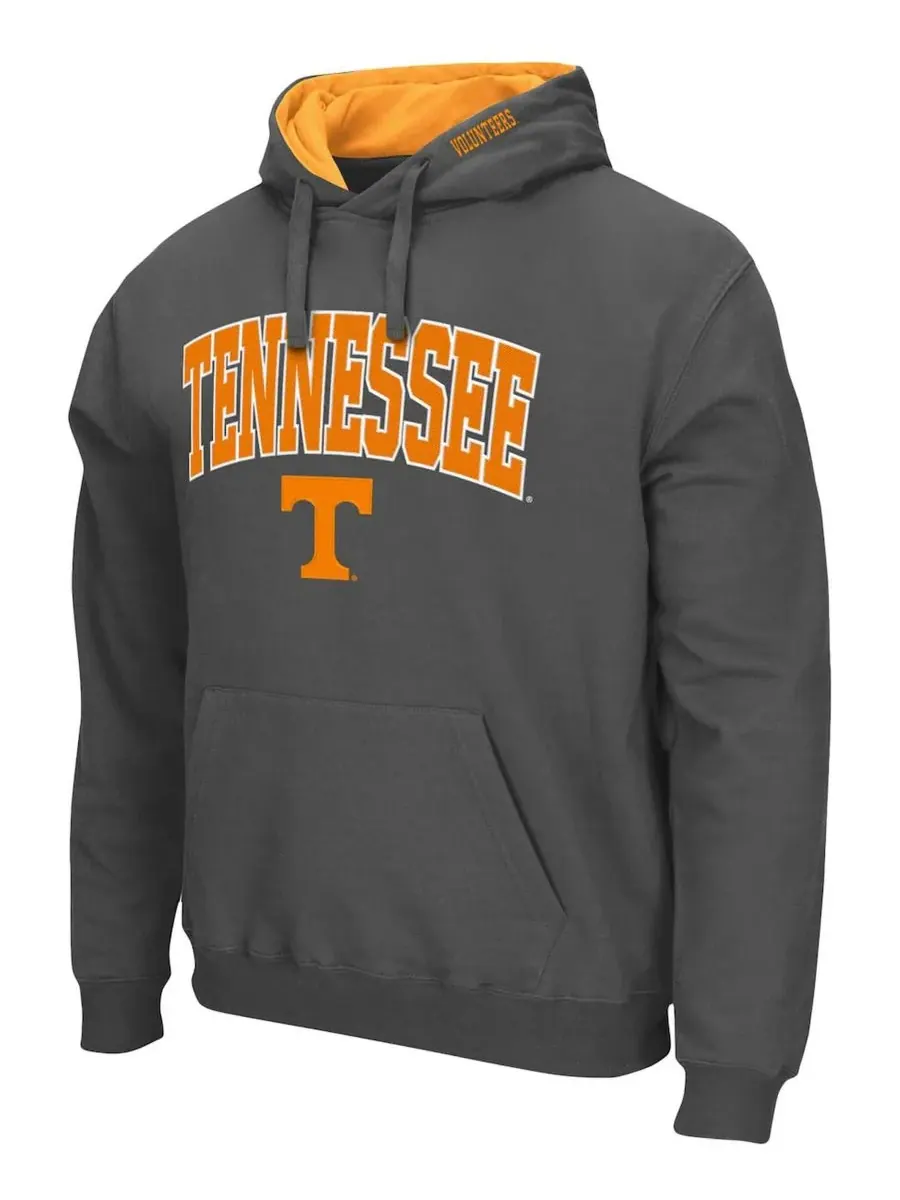 Мужская толстовка с капюшоном Tennessee Volunteers Arch Logo 3.0 Colosseum — изображение 5 из 5, оранжевый
