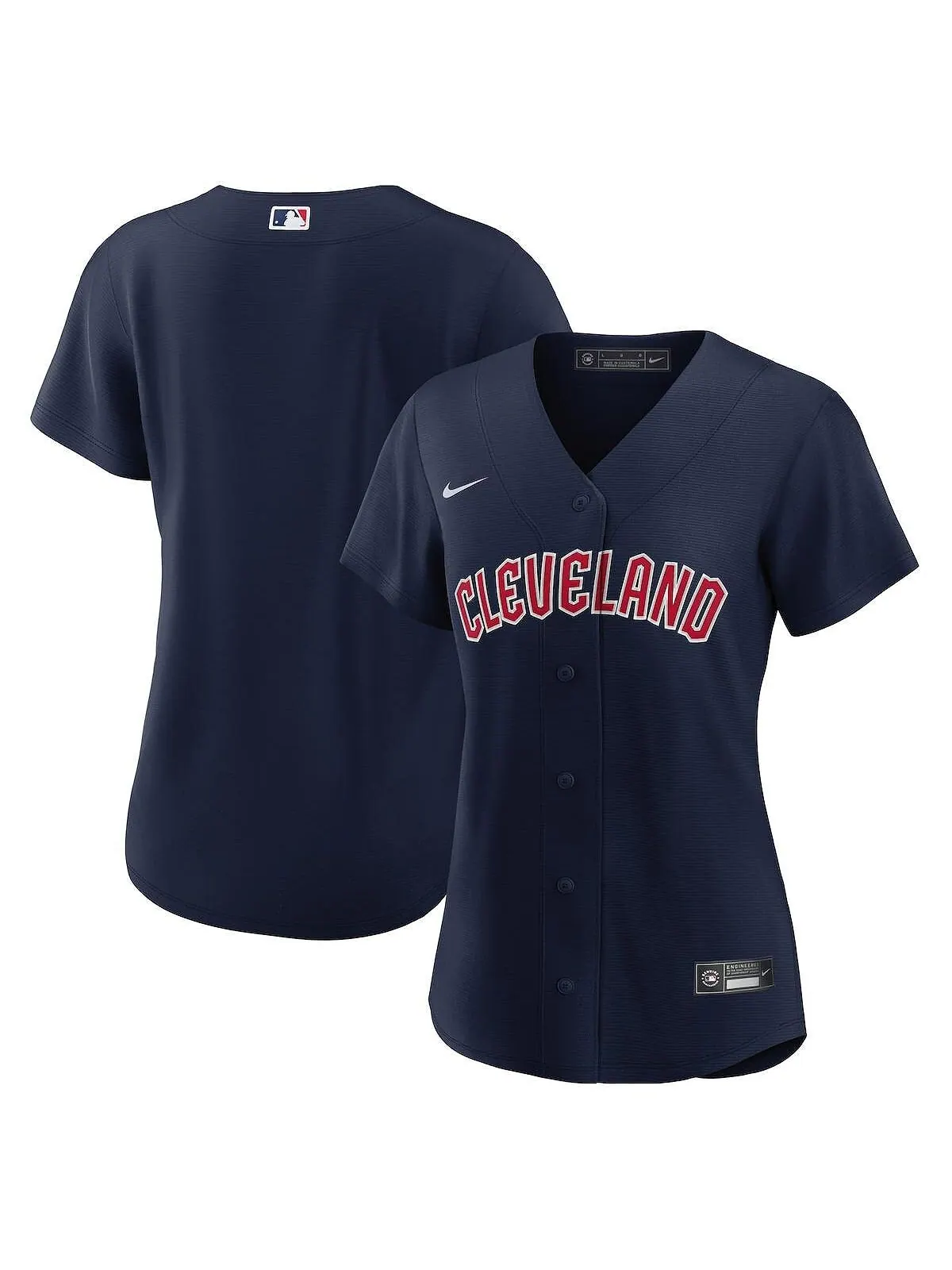Альтернативная официальная копия женской темно-синей джерси Cleveland Guardians Nike — изображение 1 из 1, темно-синий