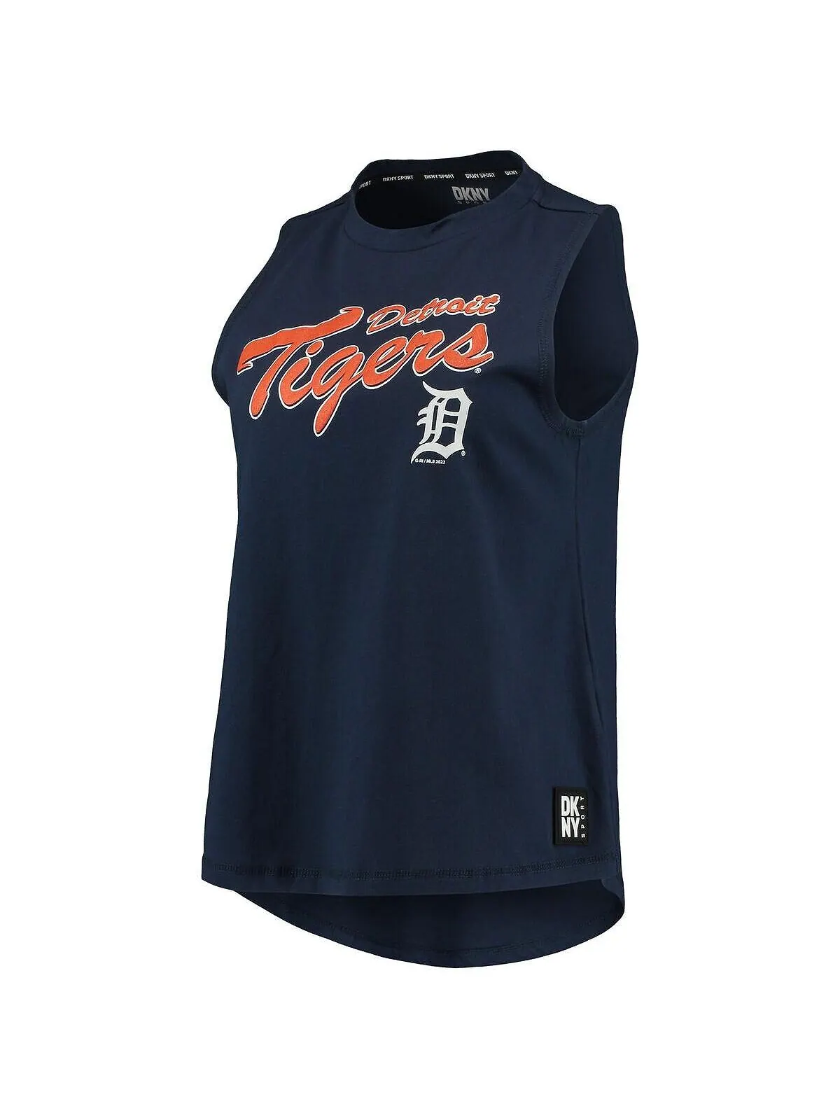 Женская темно-синяя майка Detroit Tigers Marcie DKNY — изображение 2 из 3, темно-синий