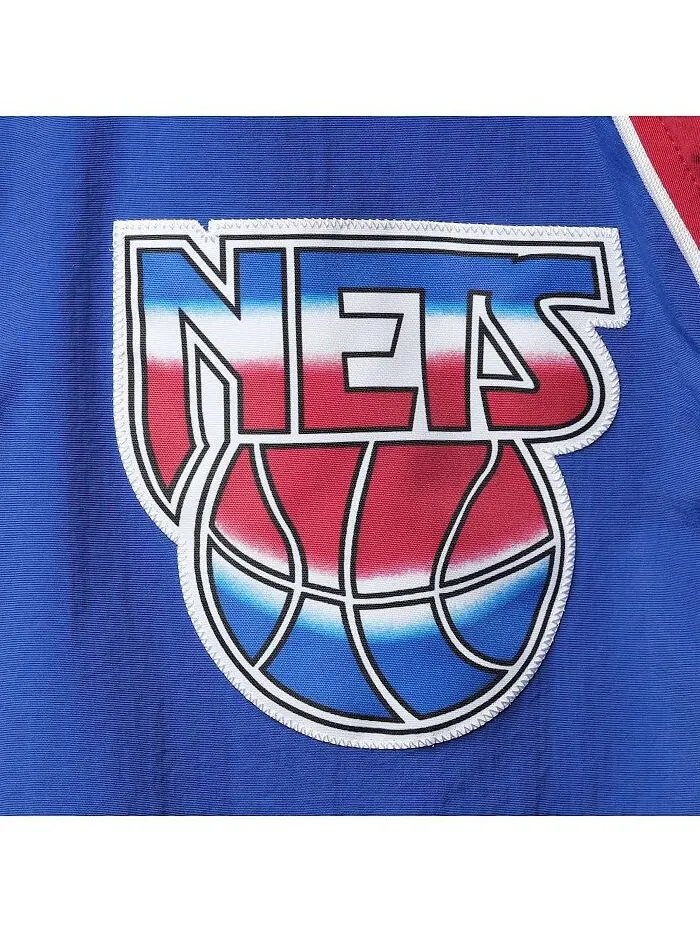 Мужская синяя куртка из Нью-Джерси Nets из твердой древесины, классическая подлинная утепленная — изображение 4 из 4, синий