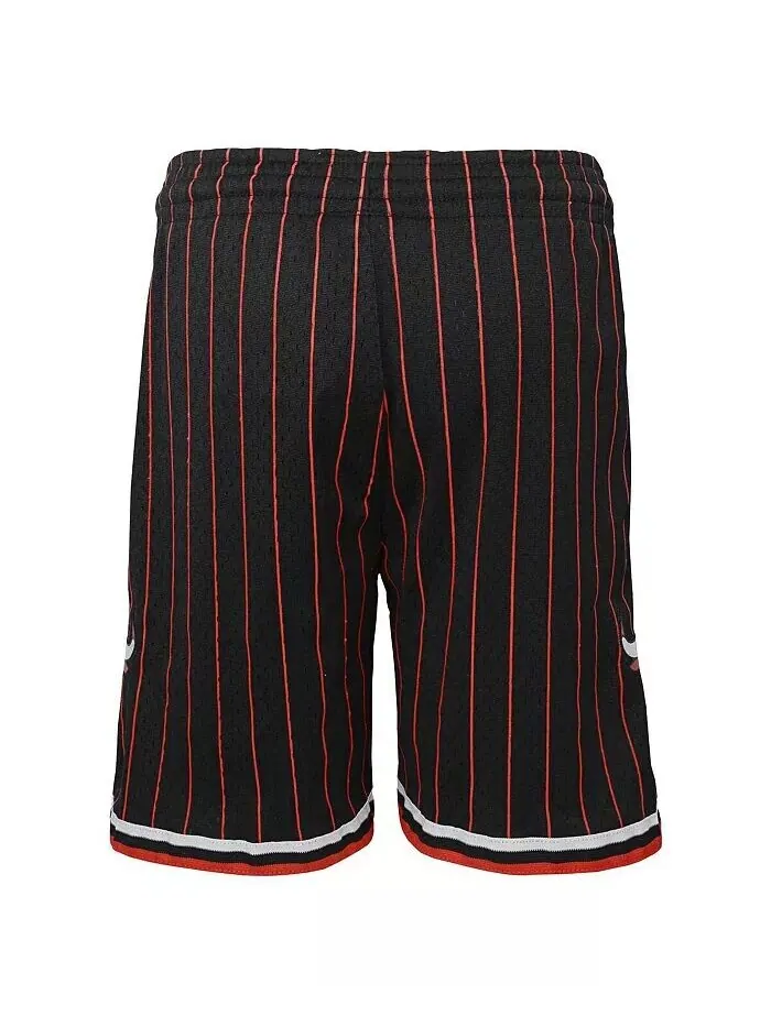 Шорты Big Boys Black Chicago Bulls Hardwood Classics Swingman Mitchell & Ness — изображение 2 из 4