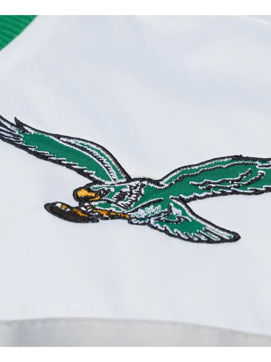Куртка Mitchell & Ness с полной застежкой-молнией — изображение 4 из 4, зеленый