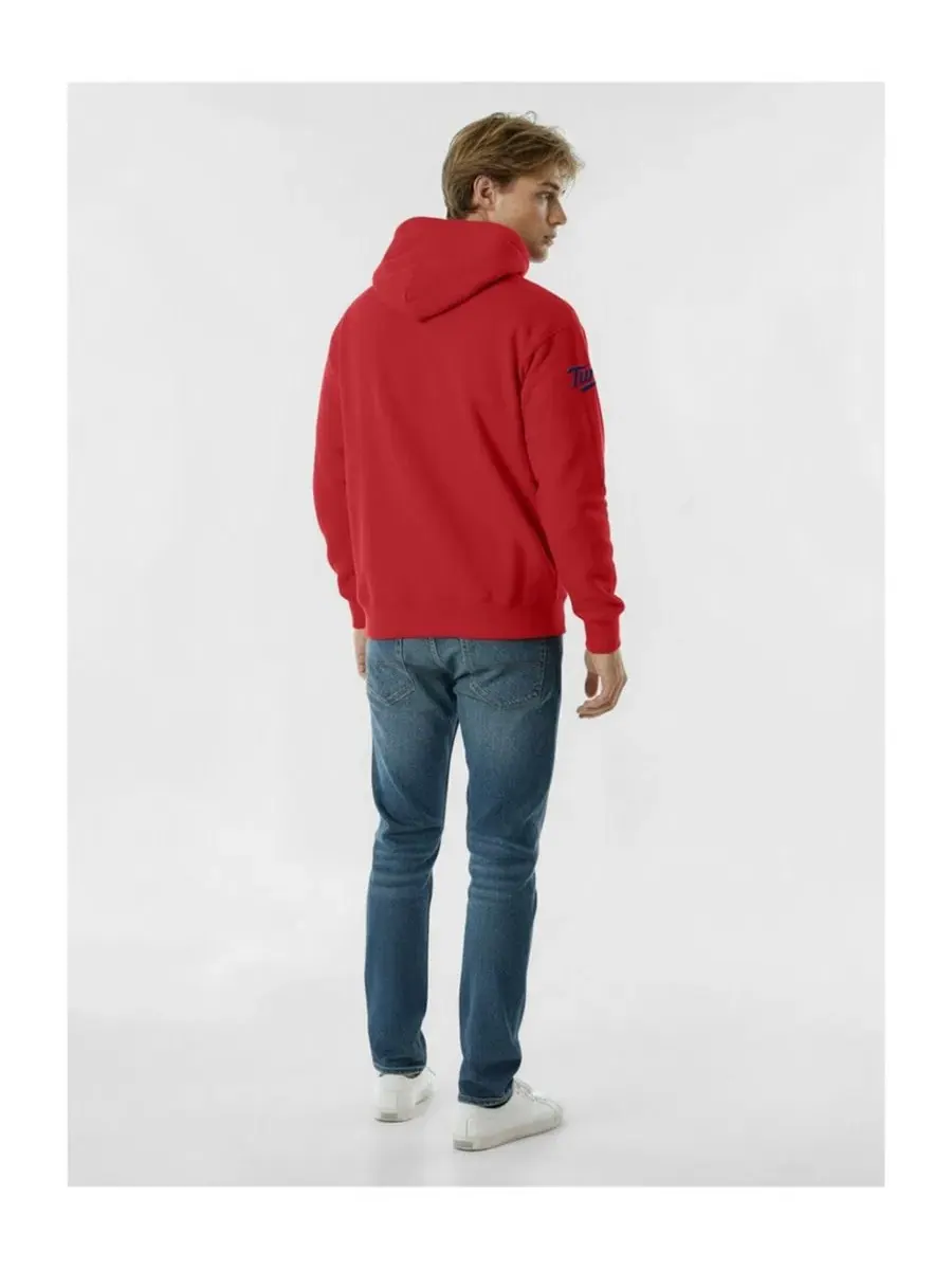 Худи-олимпийка с вышивкой Champion Reverse Weave Chenille — изображение 3 из 3, красный