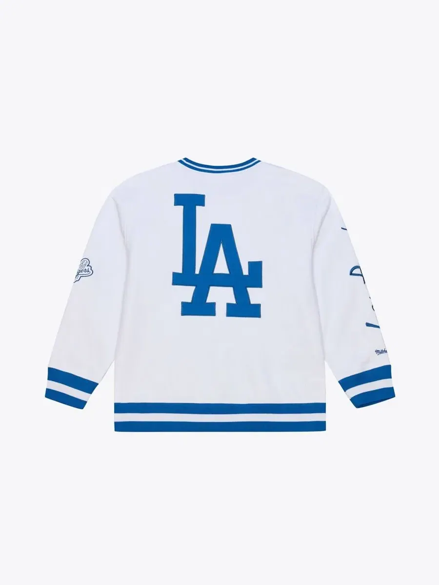 Флисовая толстовка с принтом Arctic Fleece Mitchell & Ness — изображение 4 из 4, белый