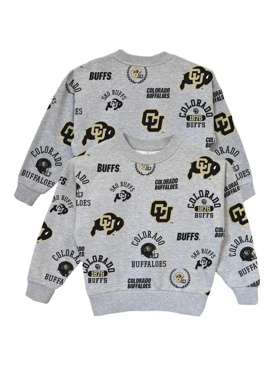 Gameday Couture Толстовка-пуловер Big Girls Gray Colorado Buffaloes Always on Repeat — изображение 1 из 3, серый