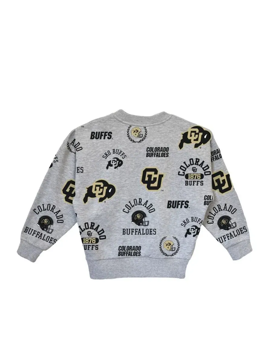 Gameday Couture Толстовка-пуловер Big Girls Gray Colorado Buffaloes Always on Repeat — изображение 3 из 3, серый