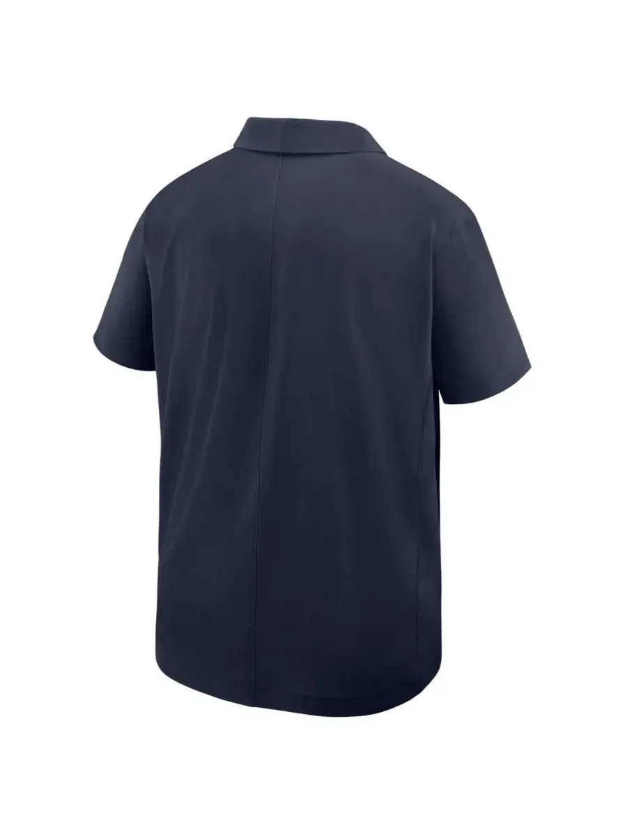 Nike Мужская темно-синяя футболка-поло Toledo Rockets 2025 Sideline Dri-FIT — изображение 3 из 3, темно-синий