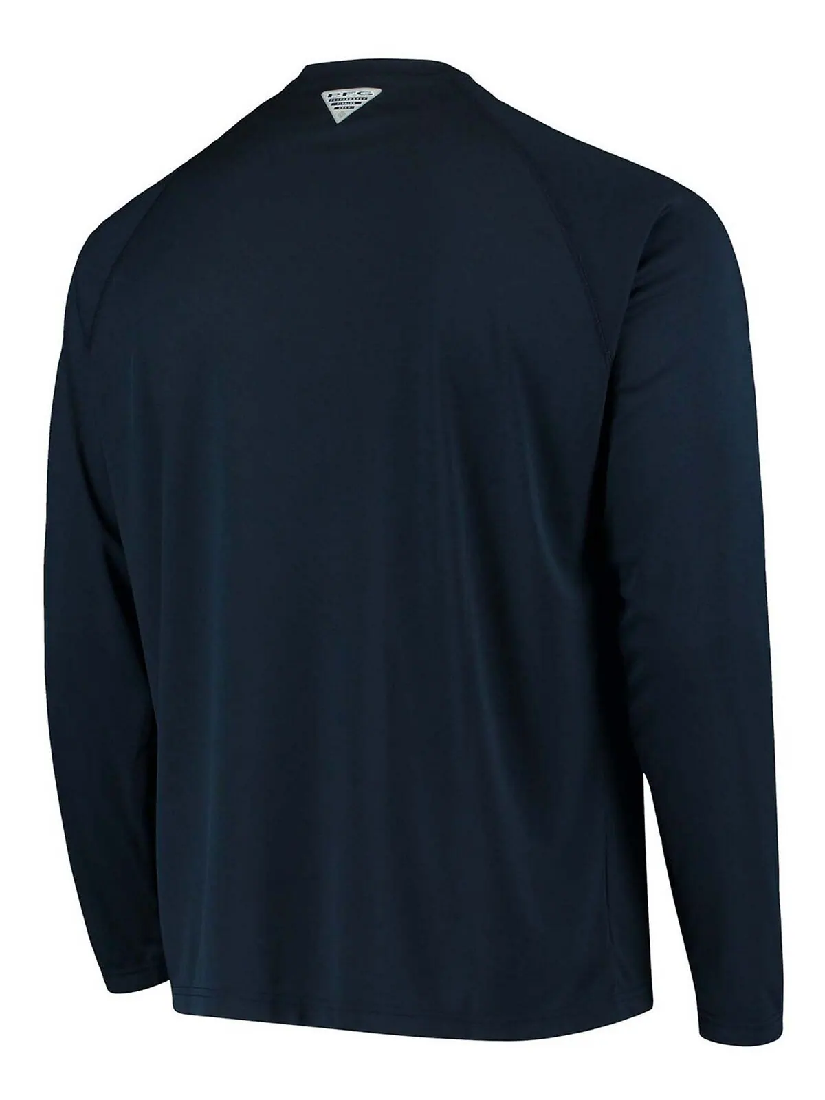 Мужская темно-синяя футболка PFG West Virginia Mountaineers Terminal Tackle Omni-Shade с длинным — изображение 3 из 3