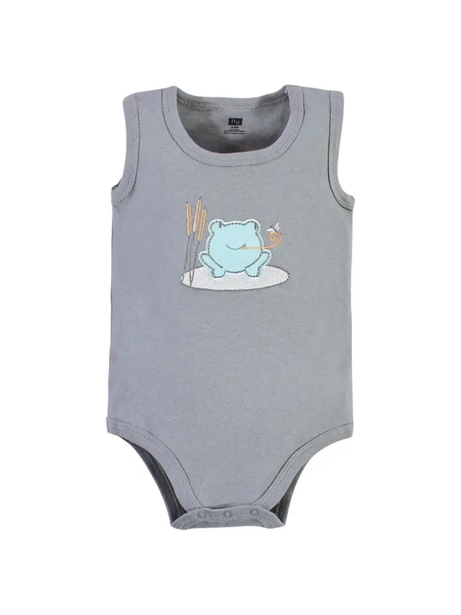 Набор из 5 боди без рукавов Hudson Baby, Bunny And Bee — изображение 5 из 7
