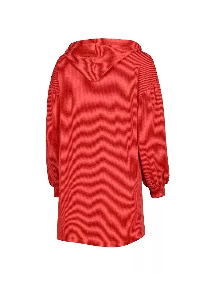 Женское винтажное платье три-смесового цвета Scarlet Ohio State Buckeyes Game Winner Gameday Couture — изображение 2 из 3