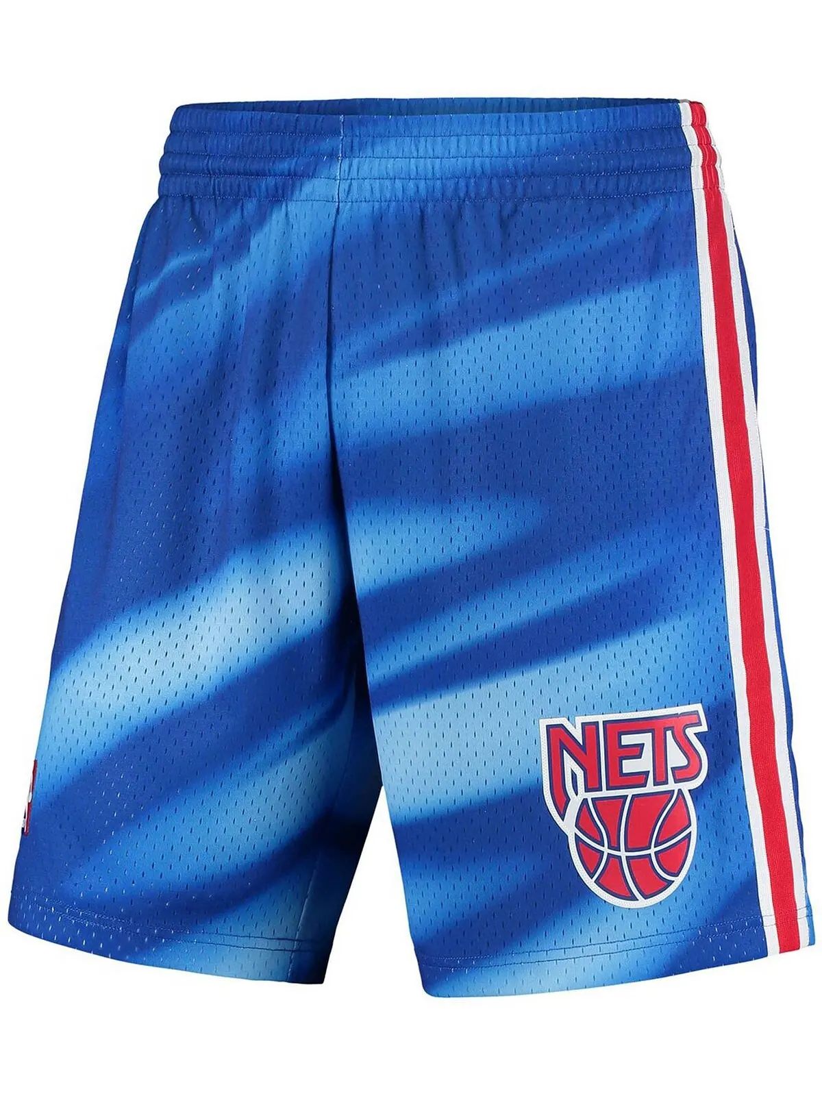 Мужские синие шорты из Нью-Джерси Nets Hardwood Classics Swingman Mitchell & Ness — изображение 2 из 4, синий