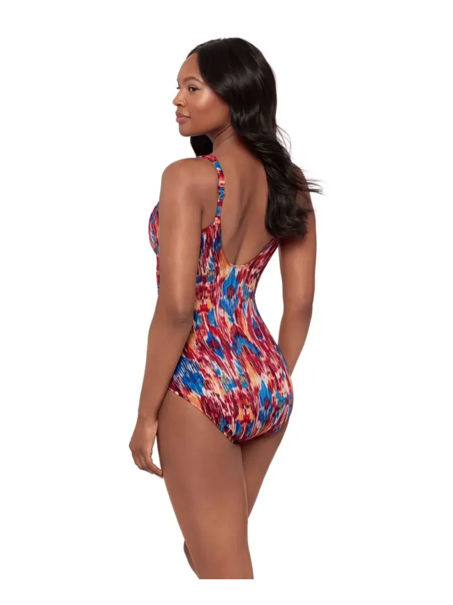 Женский слитный купальник Dorado Siren с косточками Miraclesuit, Ikat — изображение 2 из 5