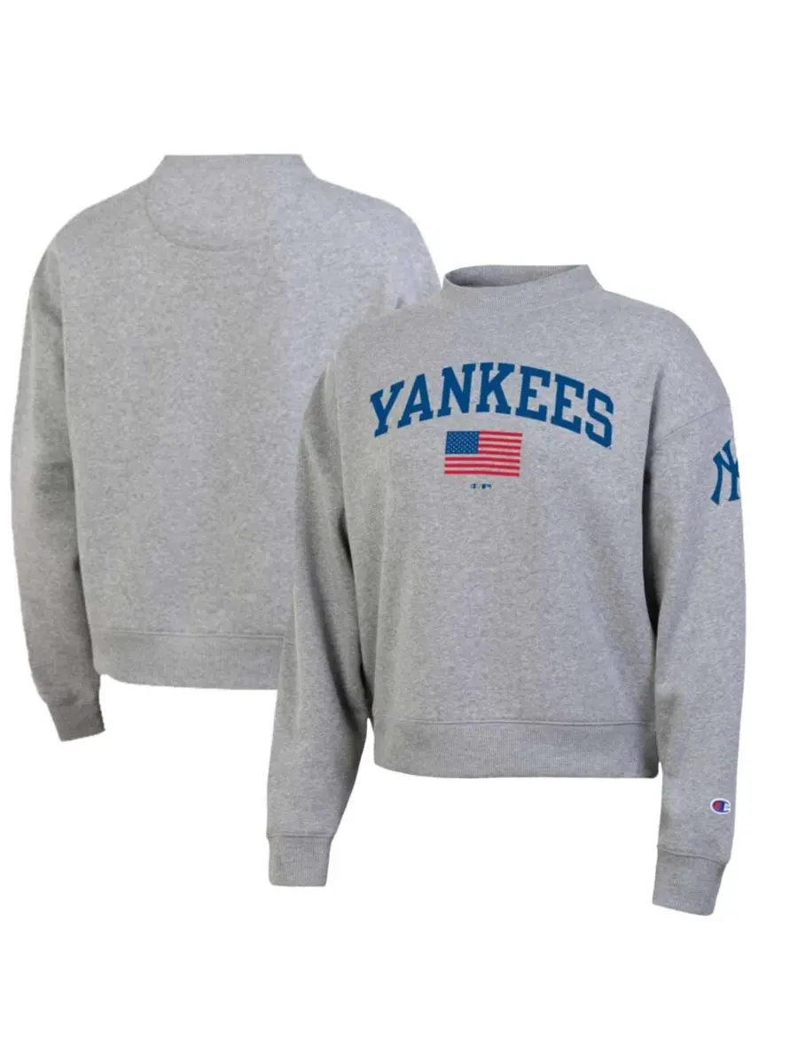 Свитшот женский с флисовой подкладкой Americana Triumph Fleece Tri-Blend Champion