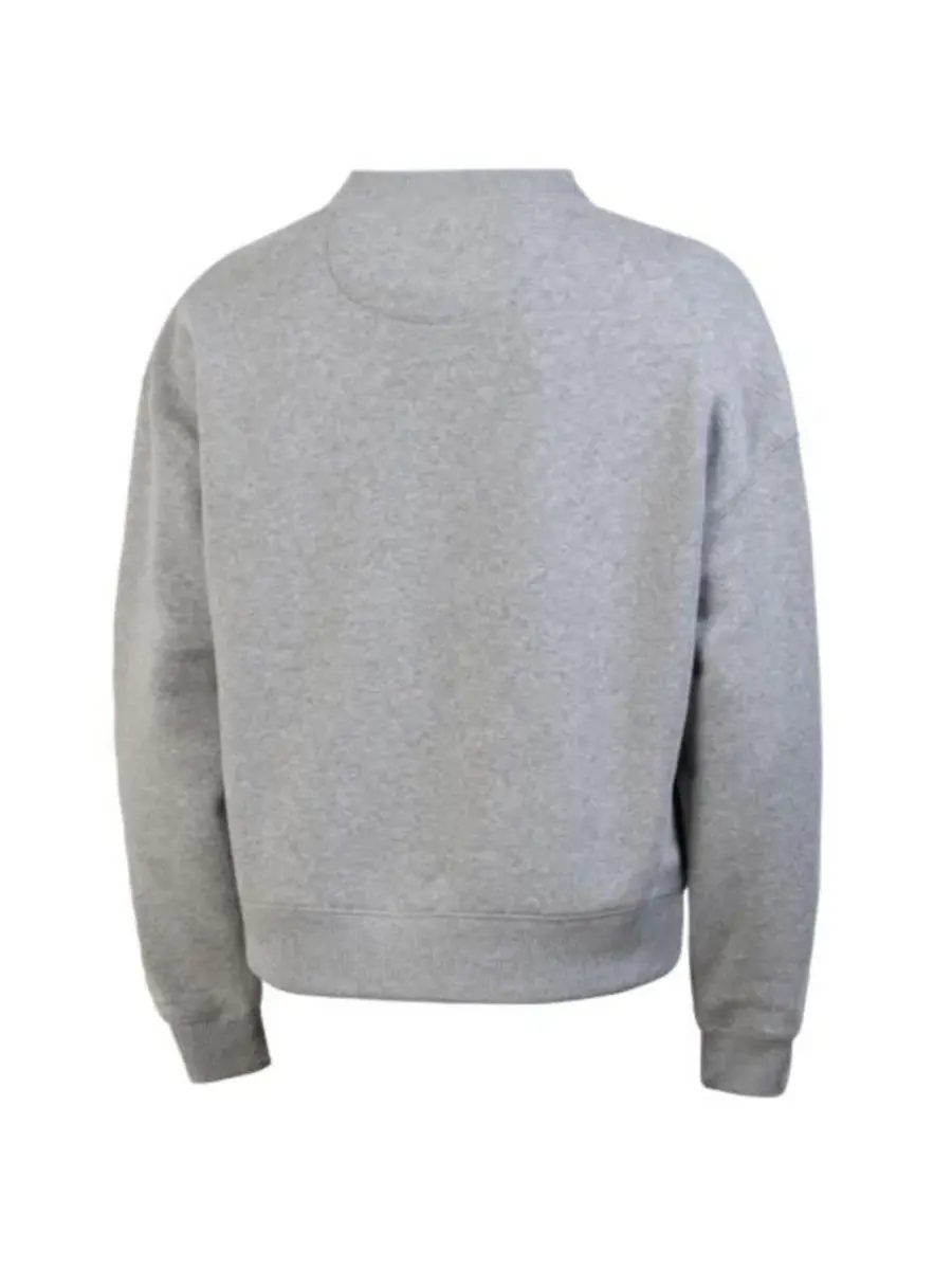 Свитшот женский с флисовой подкладкой Americana Triumph Fleece Tri-Blend Champion — изображение 2 из 3, серый