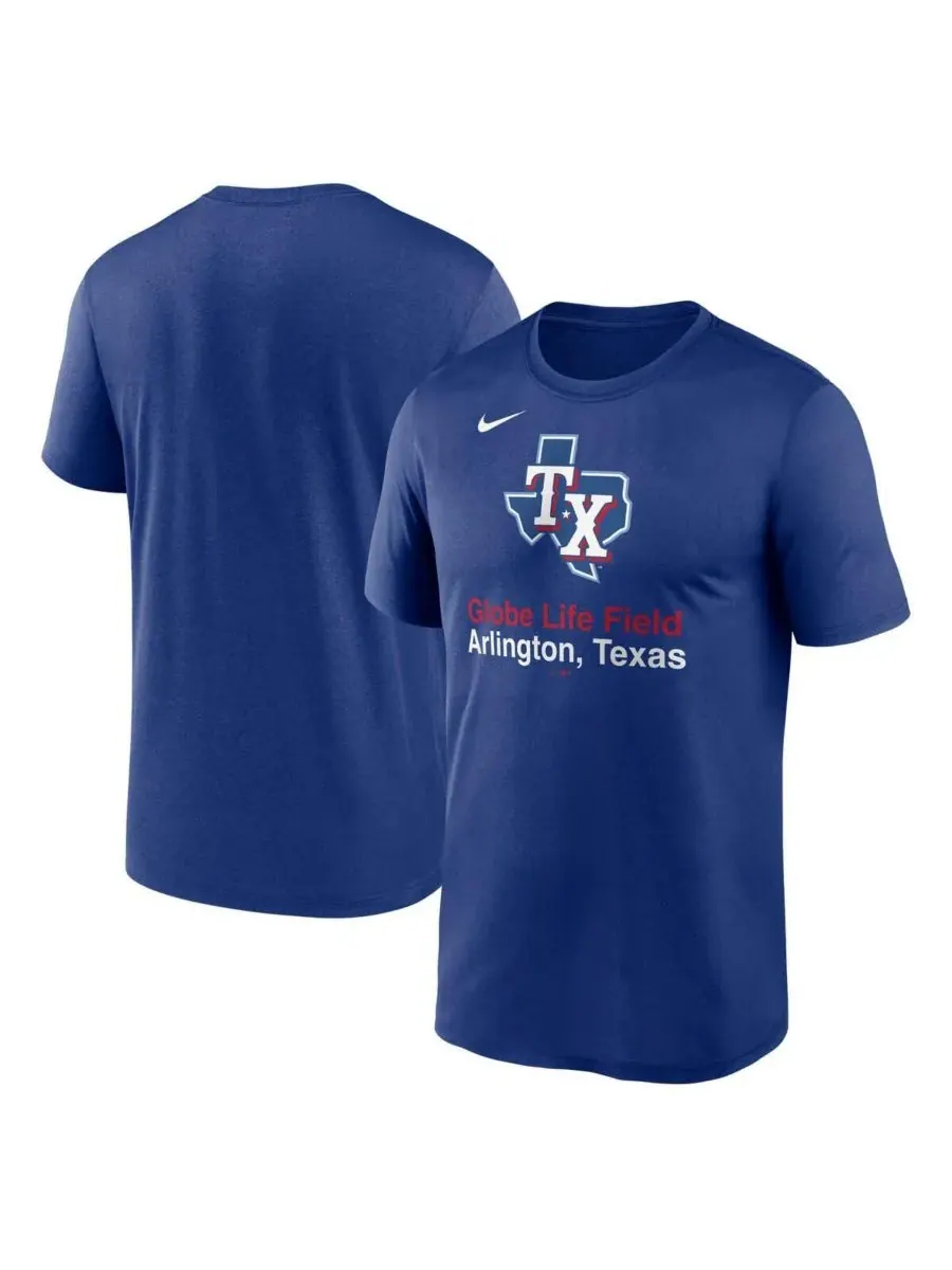 Мужская футболка Royal Texas Rangers Stadium Legend Performance Nike — изображение 1 из 3, королевский