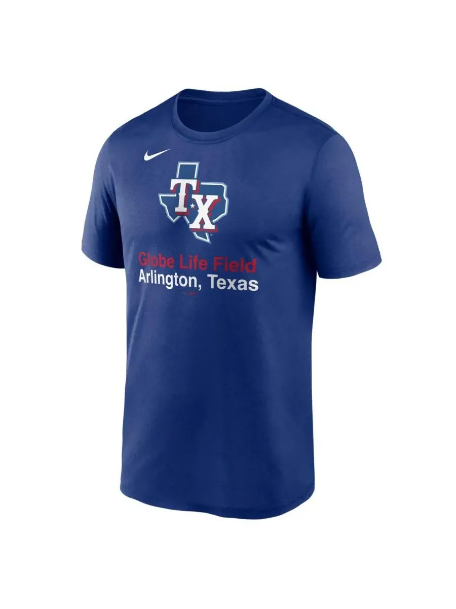Мужская футболка Royal Texas Rangers Stadium Legend Performance Nike — изображение 2 из 3, королевский