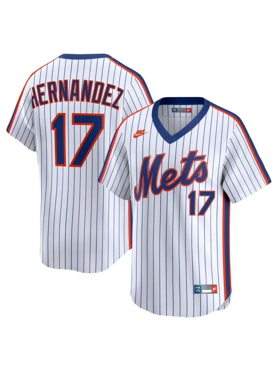 Мужская бейсбольная джерси с принтом Keith Hernandez Nike — изображение 1 из 3, белый