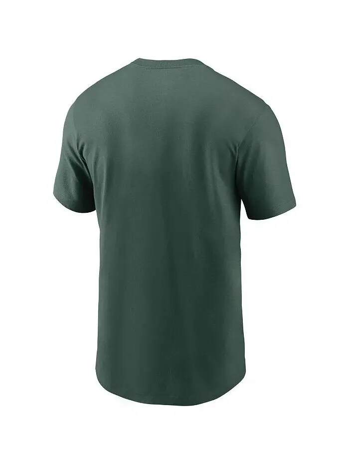 Мужская зеленая футболка Green Bay Packers Hometown Collection Title Town Nike — изображение 3 из 3