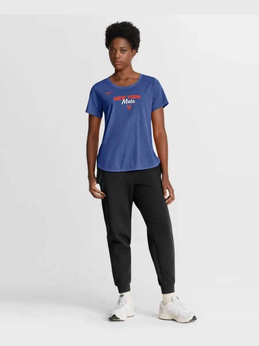 Футболка с коротким рукавом и принтом Arched Tri-Blend Nike — изображение 3 из 3, синий